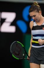 SIMONA HALEP at 2019 Australian Open at Melbourne Park 01/19/2019
