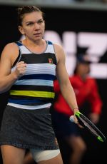 SIMONA HALEP at 2019 Australian Open at Melbourne Park 01/19/2019