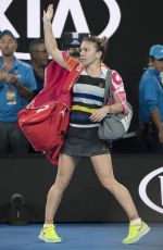 SIMONA HALEP at 2019 Australian Open at Melbourne Park 01/21/2019