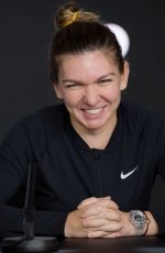 SIMONA HALEP at 2019 Australian Open Press Conference in Melbourne 01/21/2019