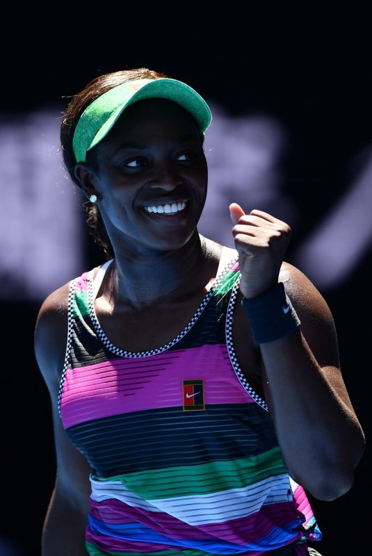 SLOANE STEPHENS at 2019 Australian Open at Melbourne Park 01/14/2019