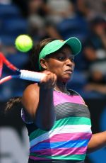 SLOANE STEPHENS at 2019 Australian Open at Melbourne Park 01/16/2019