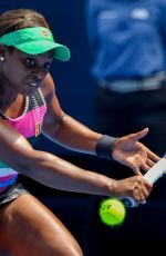 SLOANE STEPHENS at 2019 Australian Open at Melbourne Park 01/16/2019