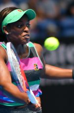 SLOANE STEPHENS at 2019 Australian Open at Melbourne Park 01/16/2019