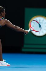SLOANE STEPHENS at 2019 Australian Open at Melbourne Park 01/20/2019
