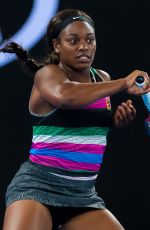 SLOANE STEPHENS at 2019 Australian Open at Melbourne Park 01/20/2019
