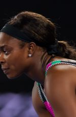 SLOANE STEPHENS at 2019 Australian Open at Melbourne Park 01/20/2019