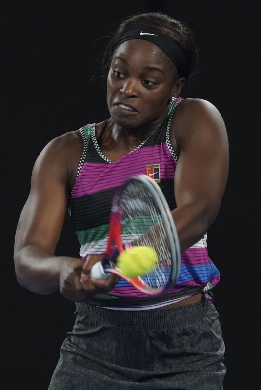 SLOANE STEPHENS at 2019 Australian Open at Melbourne Park 01/20/2019