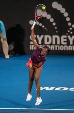 SLOANE STEPHENS at 2019 Sydney International Tennis 01/09/2019