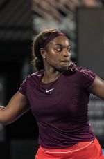 SLOANE STEPHENS at 2019 Sydney International Tennis 01/09/2019