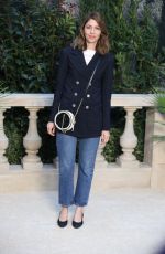 SOFIA COPOLLA at Chanel Fashion Show in Paris 01/22/2019