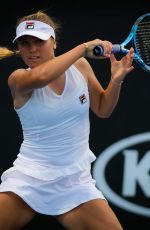 SOFIA KENIN at 2019 Australian Open at Melbourne Park 01/15/2019