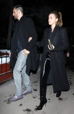 SOFIA RICHIE and Scott Disick at Matsuhisa Restaurant in Aspen 12/30/2018