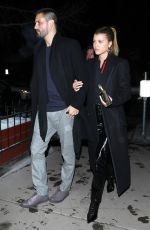 SOFIA RICHIE and Scott Disick at Matsuhisa Restaurant in Aspen 12/30/2018