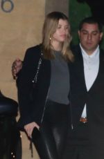 SOFIA RICHIE Leaves Nobu in Malibu 01/25/2019