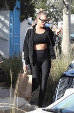 SOFIA RICHIE Leaves Tra di Noi in Malibu 01/24/2019