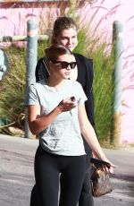 SOFIA RICHIE Out Shopping in Hollywood 01/28/2019