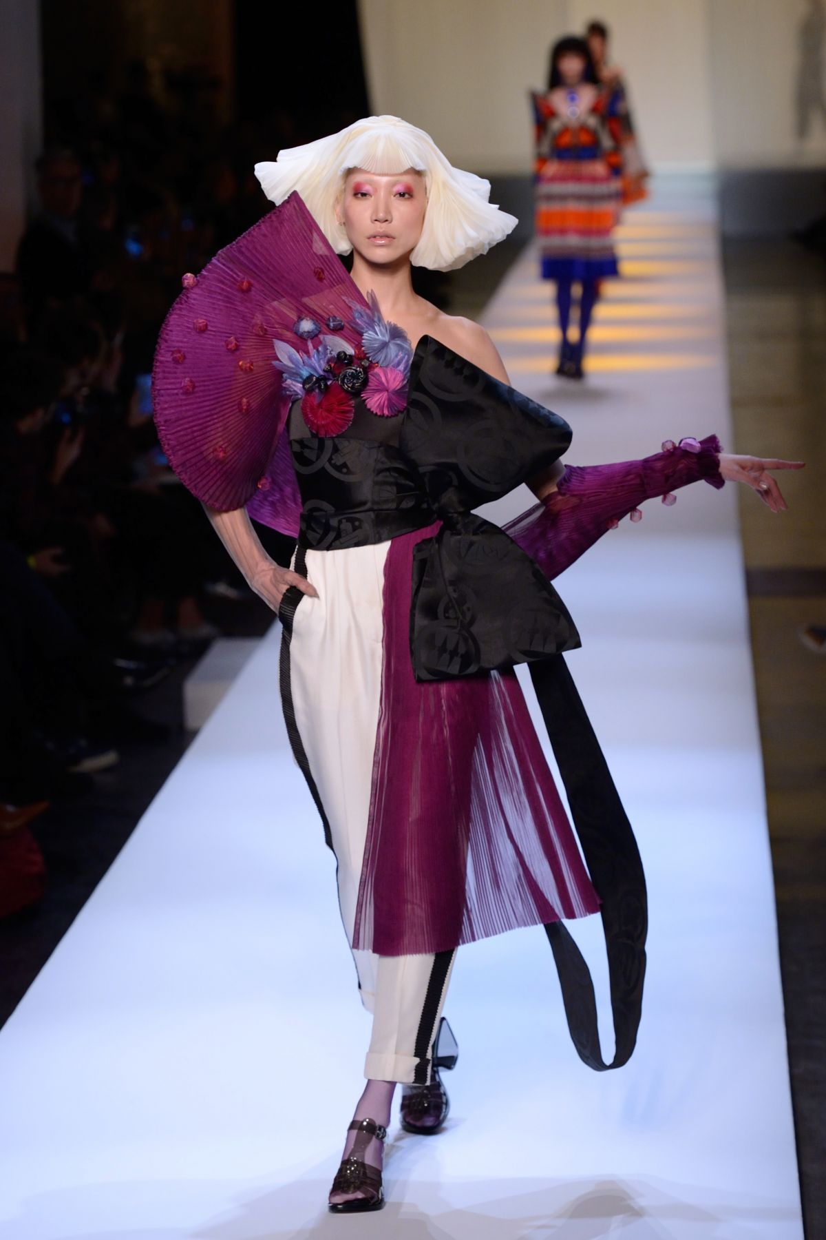 SOO JOO PARK at Jean-paul Gaultier Runway Show at Paris Fashion Week 01 ...