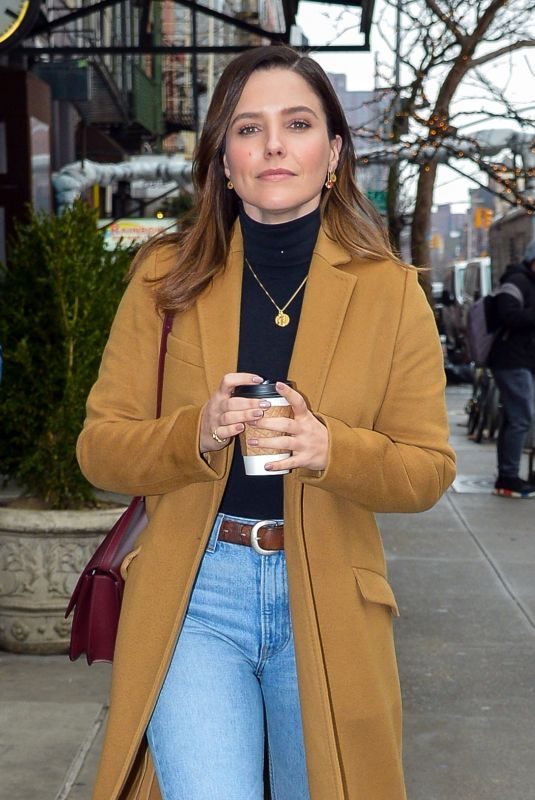 SOPHIA BUSH Out and About in New York 01/08/2019