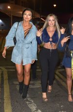 SOPHIE KASAEI, HOLLY HAGAN and ABBIE HOLBORN Night Out in Newcastle 01/25/2019
