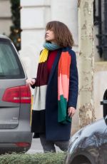 SOPHIE MARCEAU Leaves Shangri-la Hotel in Paris 08/01/2019