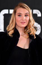 SOPHIE NELISSE at Close Special Screening in London 01/16/2019
