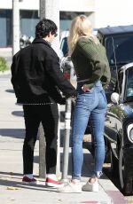 SOPHIE TURNER and Joe Jonas Out House Hunting in Los Angeles 01/23/2019