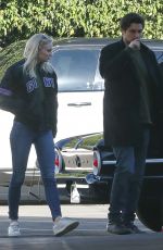 SOPHIE TURNER and Joe Jonas Out in Culver City 01/25/2019
