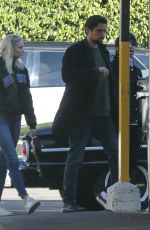 SOPHIE TURNER and Joe Jonas Out in Culver City 01/25/2019