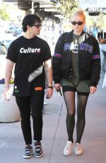 SOPHIE TURNER and Joe Jonas Shopping at Lorenzo in West Hollywood 01/25/2019