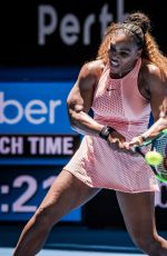SRENA WILLIAMS at Hopman Cup Tennis in Perth 12/30/2018