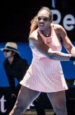 SRENA WILLIAMS at Hopman Cup Tennis in Perth 12/30/2018
