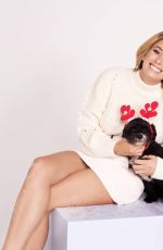STACEY SOLOMON on the Set of a Photoshoot, November 2018