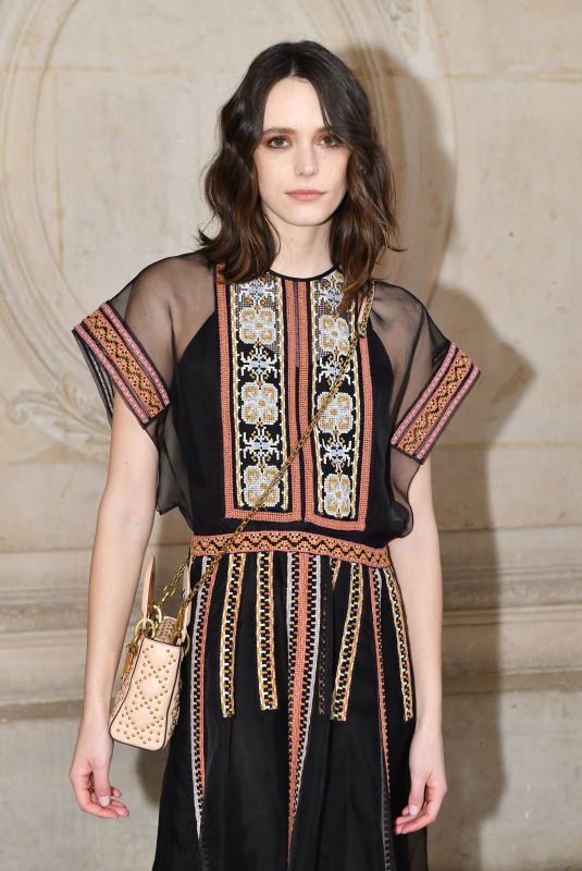 STACY MARTIN at Christian Dior Show at Paris Fashion Week 01/21/2019