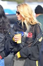 STELLA MAXWELL and LANGLEY FOX at Rosebowl Flea Market in Pasadena 01/14/2019