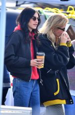 STELLA MAXWELL and LANGLEY FOX at Rosebowl Flea Market in Pasadena 01/14/2019