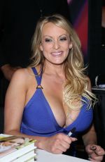 STORMY DANIELS at Book Signing at 2019 AVN Adult Entertainment Expo in Las Vegas 01/26/2019