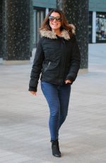 SUANNA REID at ITV Studios in London 01/14/2019