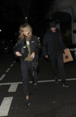 SUKI WATERHOUSE and Robert Pattinson Leaves Casa Cruz in London 01/11/2019