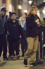 SUKI WATERHOUSE and Robert Pattinson Night Out in London 01/21/2019