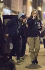 SUKI WATERHOUSE and Robert Pattinson Night Out in London 01/21/2019