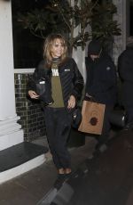 SUKI WATERHOUSE Leaves Casa Cruz in London 01/11/2019