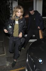 SUKI WATERHOUSE Leaves Casa Cruz in London 01/11/2019