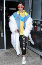 SUNNY MALOUF Arrives at Build Series in New York 01/28/2019