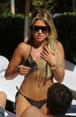 SYLVIE MEIS in Bikini at a Pool in Miami 01/03/2019