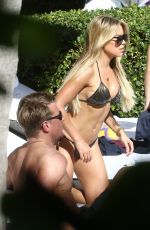 SYLVIE MEIS in Bikini at a Pool in Miami 01/03/2019
