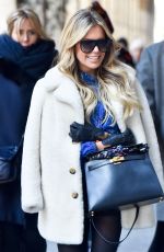 SYLVIE MEIS Out Shopping in Paris 01/21/2019