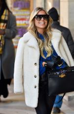 SYLVIE MEIS Out Shopping in Paris 01/21/2019