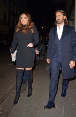 TAMARA ECCLESTONE and Jay Rutland at Arts Club in London 01/28/2019