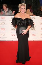 TAMARA WALL at 2019 National Televison Awards in London 01/22/2019
